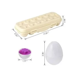 Hhyn Juego de huevos a juego con soporte para huevos_4