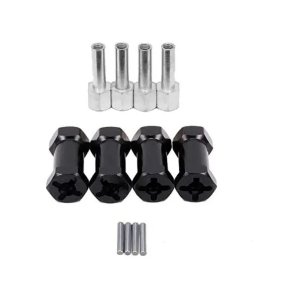ShareGoo Juego de 4 adaptadores de aluminio de 0.472 in_1