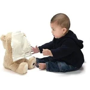 GUND PeekABoo Oso de peluche animado 11.5 pulgadas_2