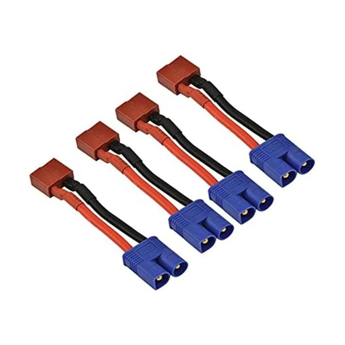 FLY RC Adaptador de conector macho EC3 a Deans Style T_1