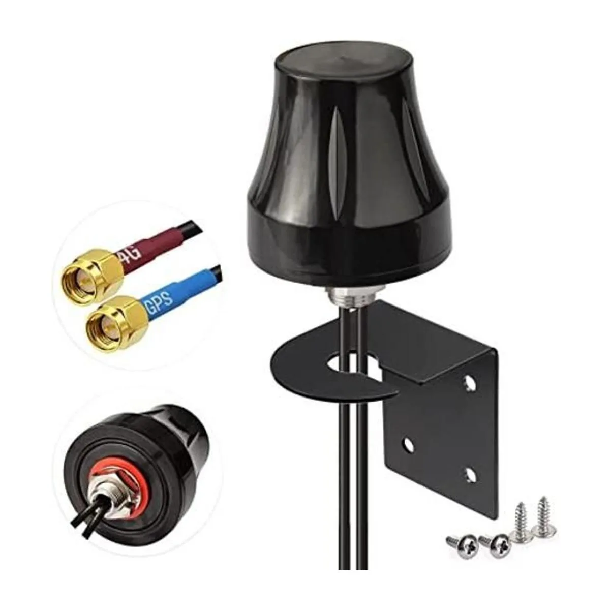 Bingfu 4G LTE 3dBi Base Magnética TS9 Antena Compatible_1