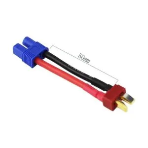 FLY RC 4 unids EC3 conector hembra adaptador a Deans_2
