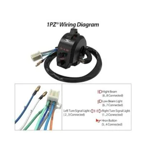 1PZ SR1H01 Interruptor de señal de giro universal de luz_2