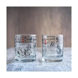 Greenline Goods Vasos de whisky Alicia en el país de las_6