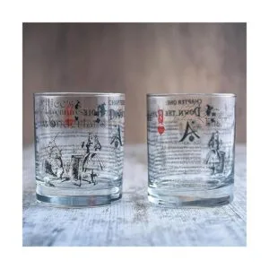 Greenline Goods Vasos de whisky Alicia en el país de las_3