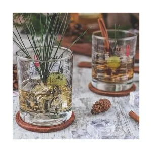 Greenline Goods Vasos de whisky Alicia en el país de las_2