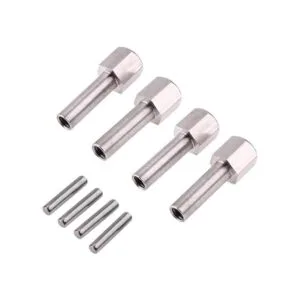 ShareGoo Juego de 4 adaptadores de aluminio de 0.472 in_6