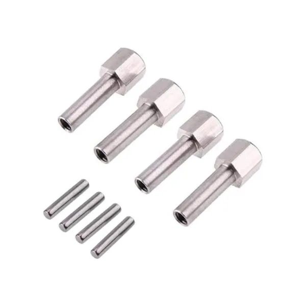 ShareGoo Juego de 4 adaptadores de aluminio de 0.472 in_6
