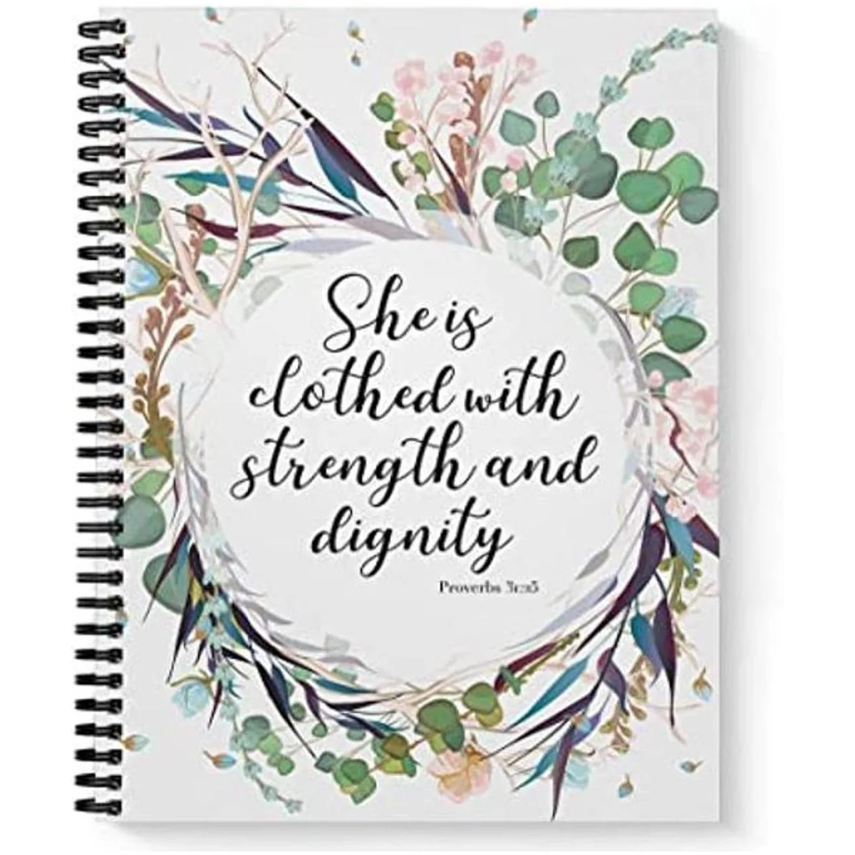 Cuaderno de espiral religioso de 8.3 in x 11.0 in 120_1