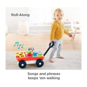 FisherPrice Laugh Learn Pull Play Learning vagón de_5