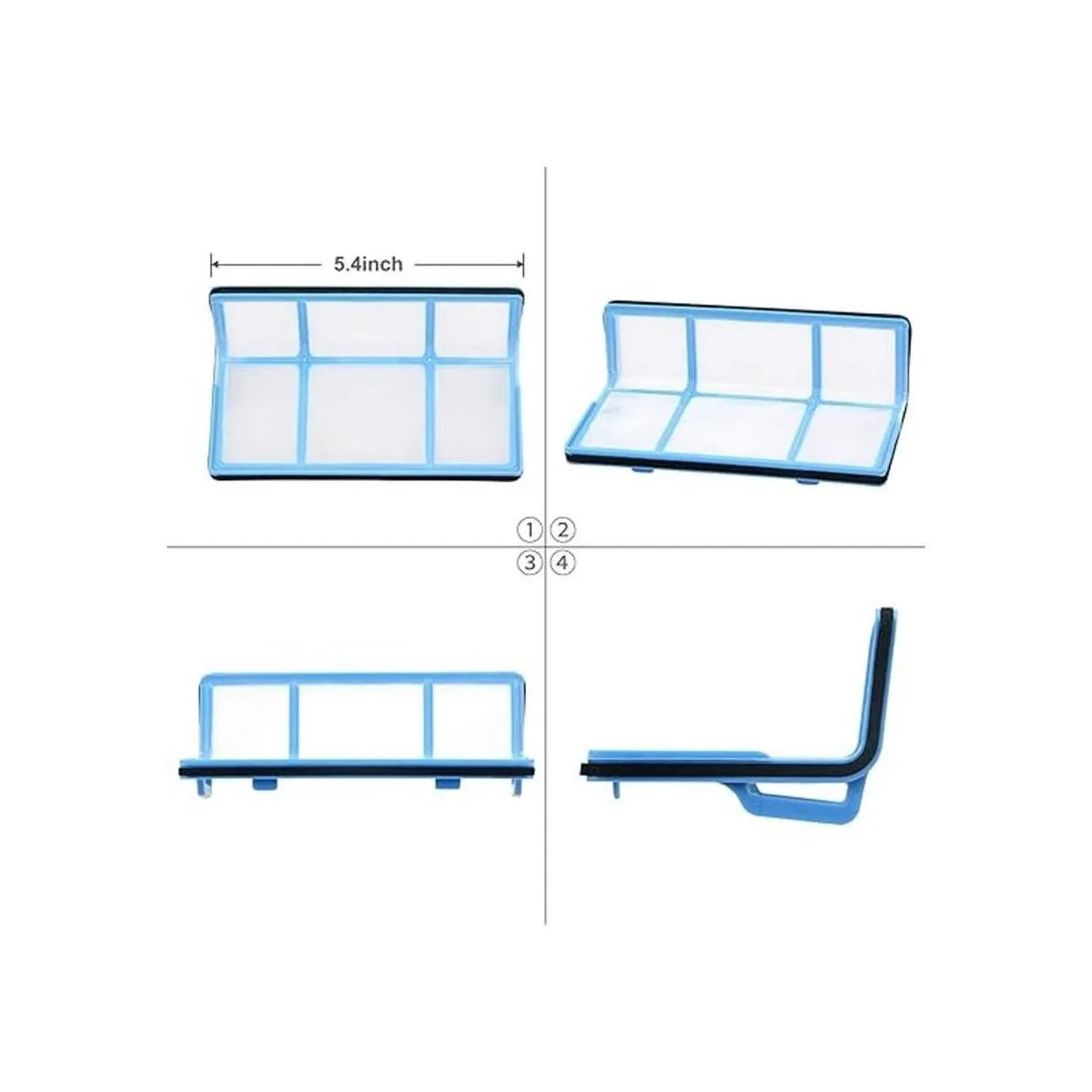 Mochenli Kit de filtro de vacío de repuesto para_4