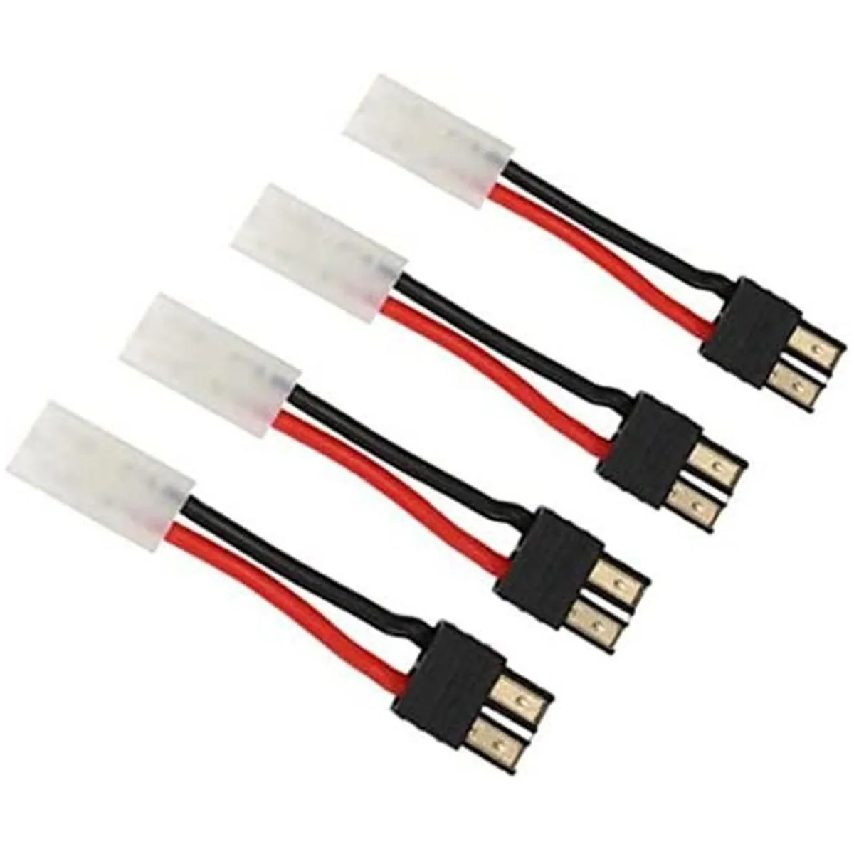 FLY RC 4 unids RC cargador de batería adaptador conector_1