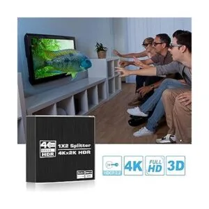 Divisor HDMI 4K60Hz 1 en 2 Out avedio links HDMI_5