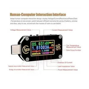 MakerHawk Medidor de potencia USB Bluetooth USB monitor_3