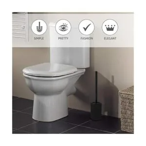 Soporte para escobilla de baño de acero inoxidable 304 de_4