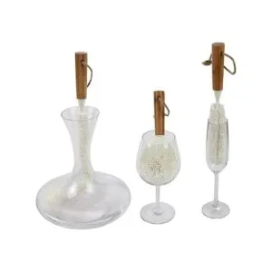 Lilys Home Decanter Set de cepillo de limpieza con asas_2