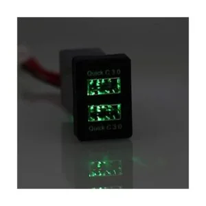 QC3.0 Toma de corriente USB dual cargador de coche de_4