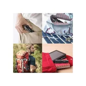 Paquete de 3 linternas de luz roja 3 modos linterna LED_6