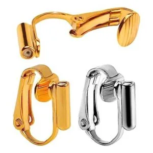 BronaGrand 12 piezas de aretes con clip en la parte