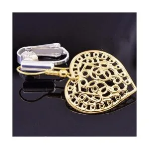 BronaGrand 12 piezas de aretes con clip en la parte