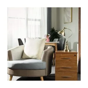 Lámpara de escritorio de latón lámpara de mesa ajustable_3