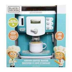 BLACKDECKER Cafetera junior para niños juego de rol