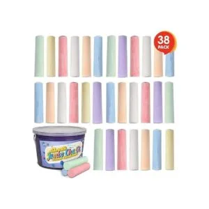 ArtCreativity Juego de tiza jumbo para acera en 7 colores_2