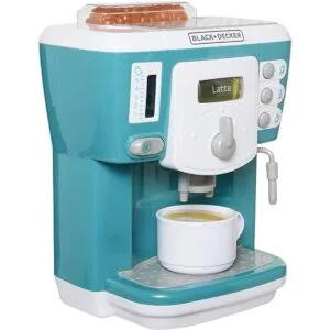 BLACKDECKER Cafetera junior para niños juego de rol