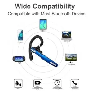 COMEXION Auriculares Bluetooth inalámbricos V5.0 manos_4