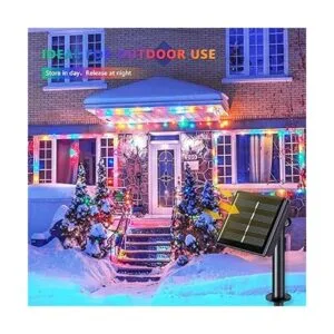 JMEXSUSS Paquete de 2 luces solares de Navidad_3