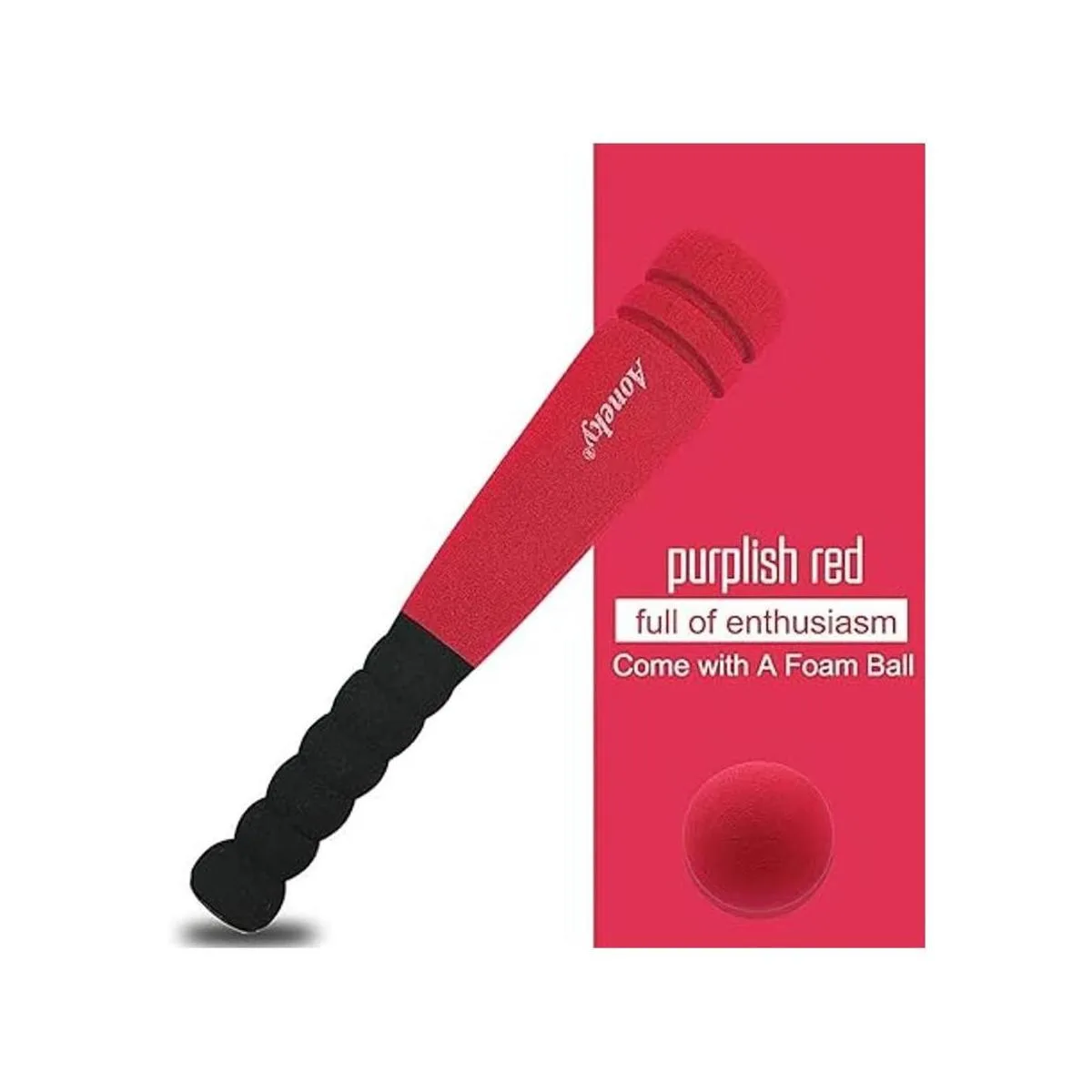 Aoneky Bate de béisbol y pelota de espuma mínima para_3