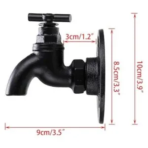 Sumnacon 2 estantes industriales para percheros de tubo