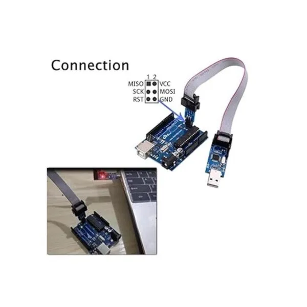 ATMEL 51 AVR USB ISP ASP Microcontrolador descargador con_3