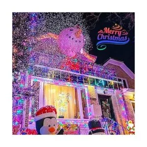 JMEXSUSS Paquete de 2 luces solares de Navidad_4