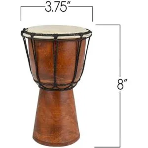 ArtCreativity Mini tambor de juguete de madera de 8_2