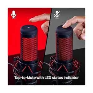 HyperX QuadCast Micrófono de condensador USB para juegos_2