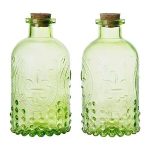 MyGift Botella difusora de varillas pequeña de vidrio_6