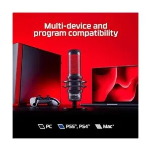 HyperX QuadCast Micrófono de condensador USB para juegos_3