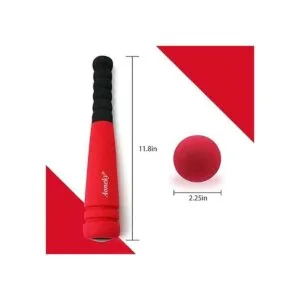 Aoneky Bate de béisbol y pelota de espuma mínima para_6