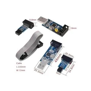ATMEL 51 AVR USB ISP ASP Microcontrolador descargador con_2