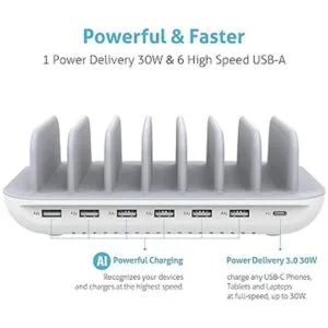 SooPii Estación de carga USBC estación de carga para_4