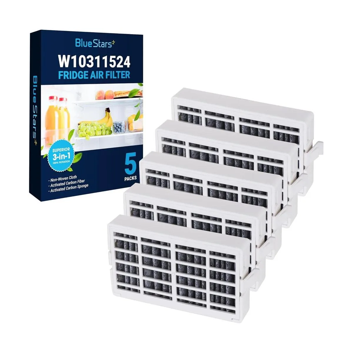 Blue Stars Filtro de aire FreshFlow Ultra duradero_1