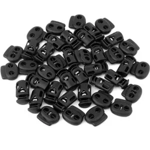 ERKOON 40 cerraduras de cable de plástico tope de