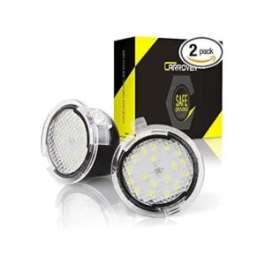 CAR ROVER Conjunto de luz LED de charco de espejo lateral_1