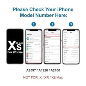 MMOBIEL Altavoz para auricular2 compatible con iPhone Xs_3