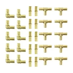 30 piezas accesorios PEX de latón de 12 pulgada para_1