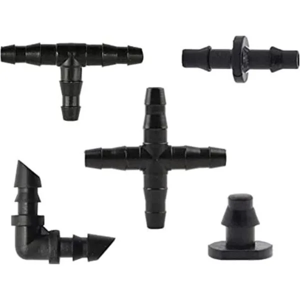 Kalolary Juego de 200 accesorios de riego conectores de