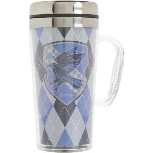Spoontiques Ravenclaw Taza de viaje aislada multicolor