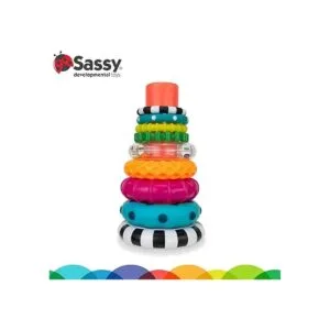 Sassy Stacks of Circles Juguete de aprendizaje STEM con_2