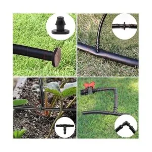 Kalolary Juego de 200 accesorios de riego conectores de